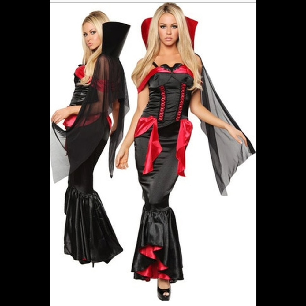 NEW LEG AVENUE VAMPIRE MISTRESS HALLOWEEN COSTUME